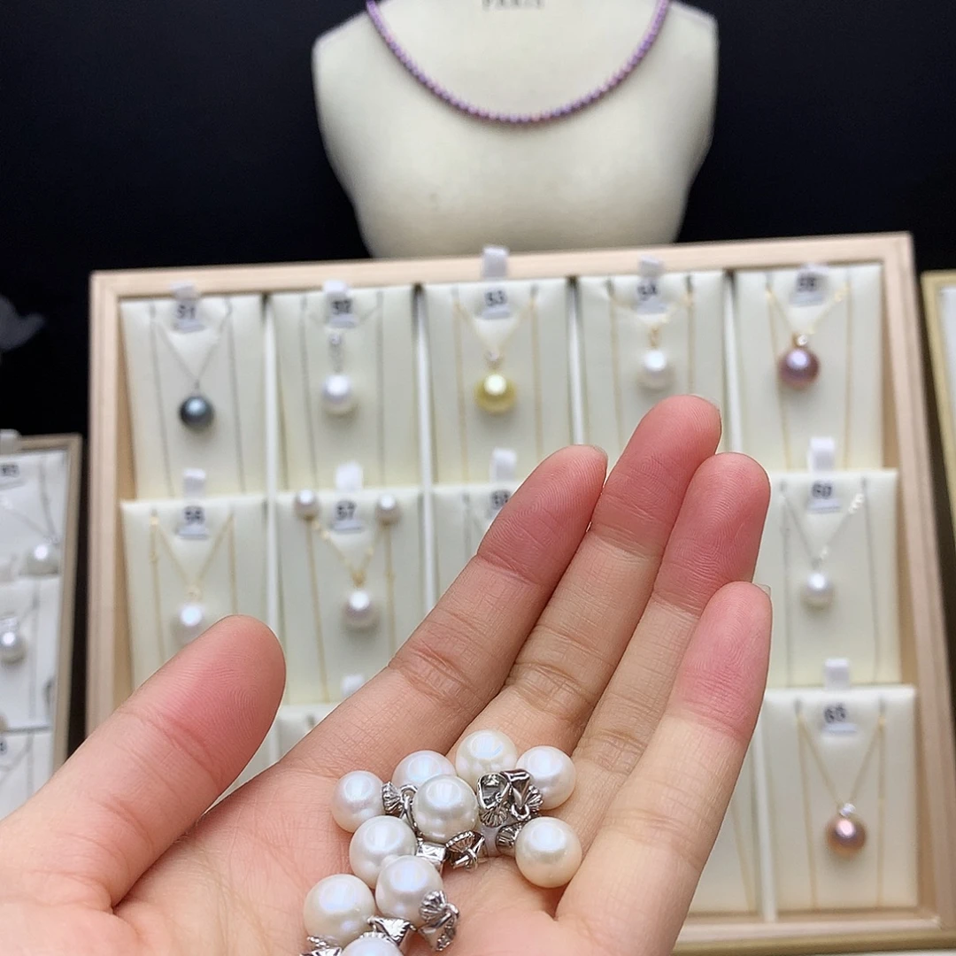 淡水珍珠合金吊坠(不含链)