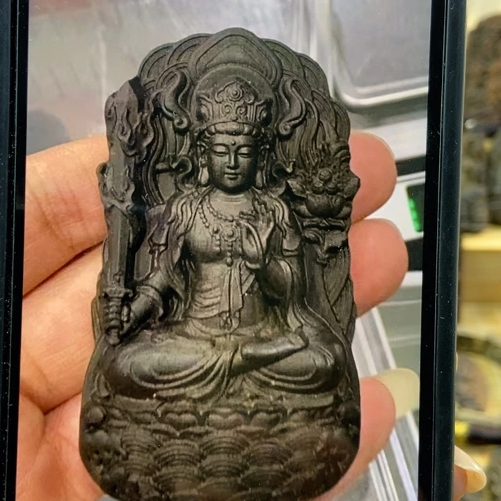 木执***u芽庄黑奇楠虚空牌子
