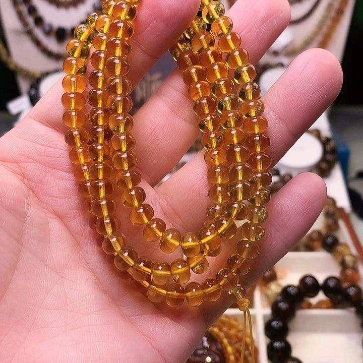 琥珀未镶嵌裸石7+一级730