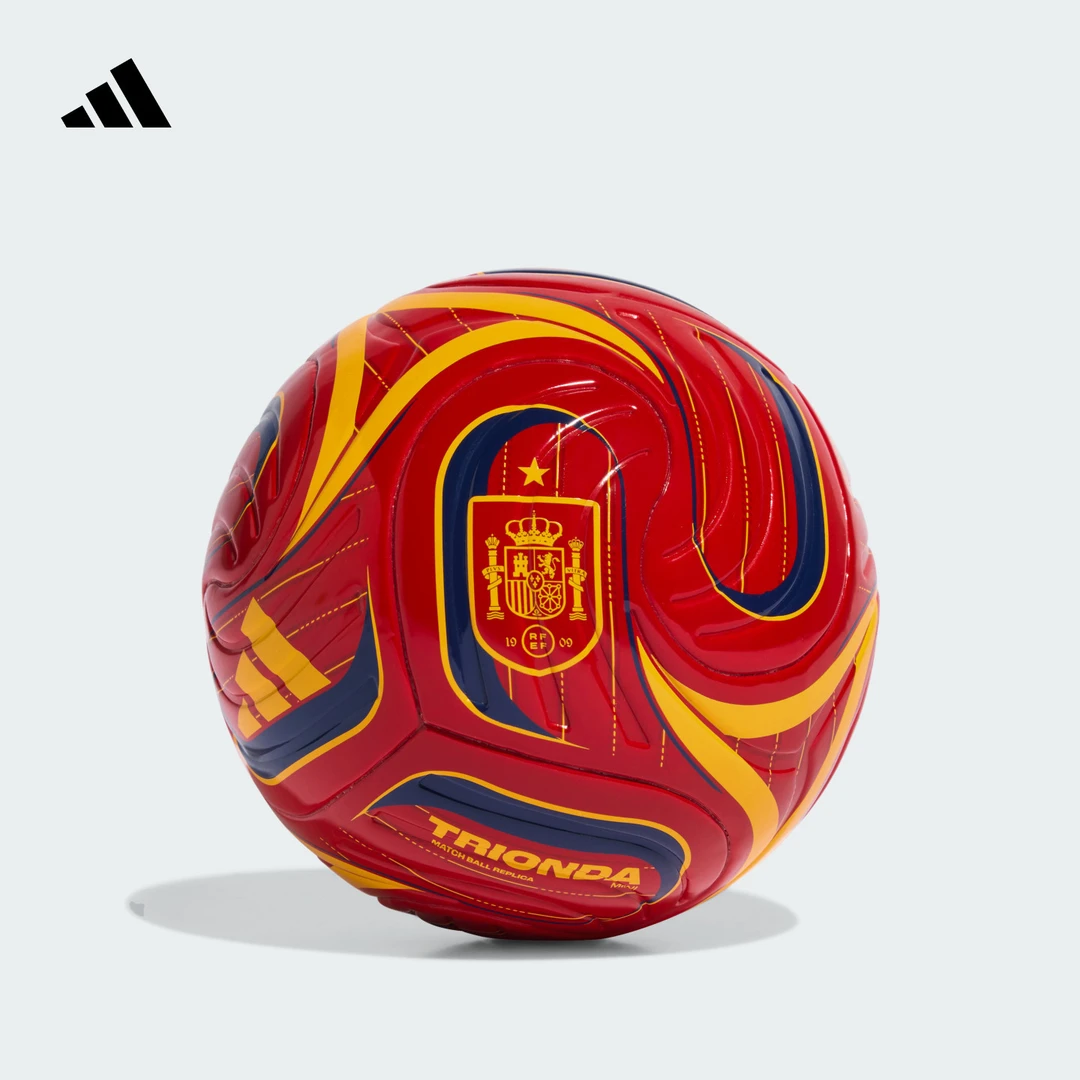 阿迪达斯官方 西班牙队休闲文化迷你收藏款足球新款adidas JY0257