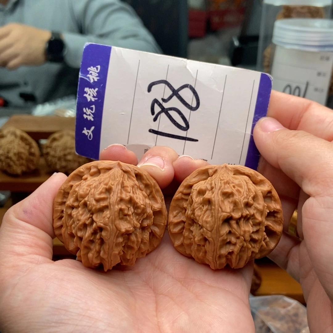 把件文玩核桃43白狮子