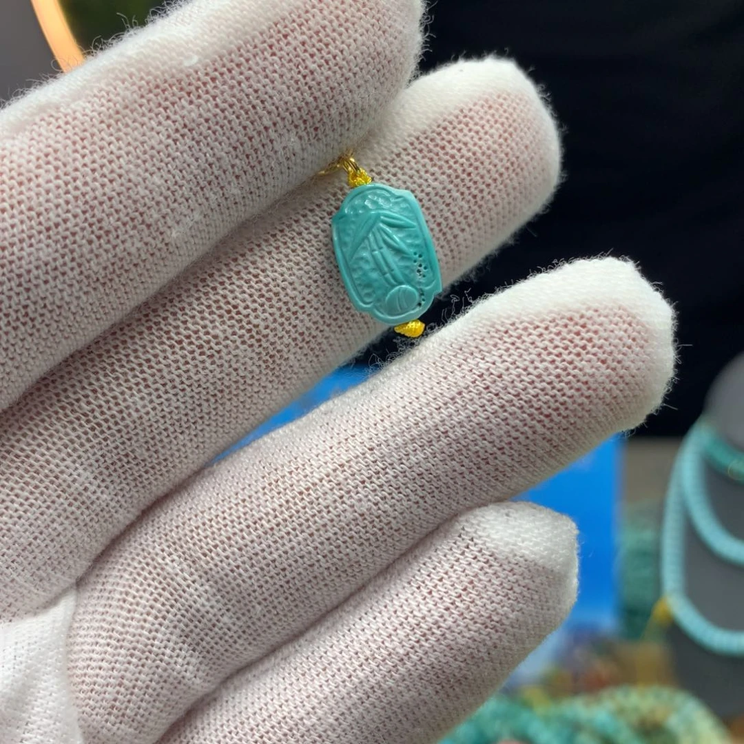 绿松石挂件未镶嵌