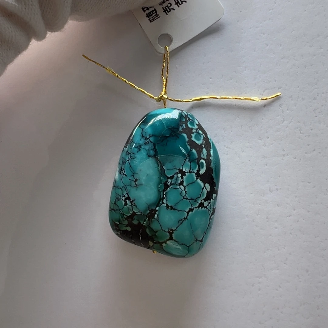 绿松石未镶嵌挂件