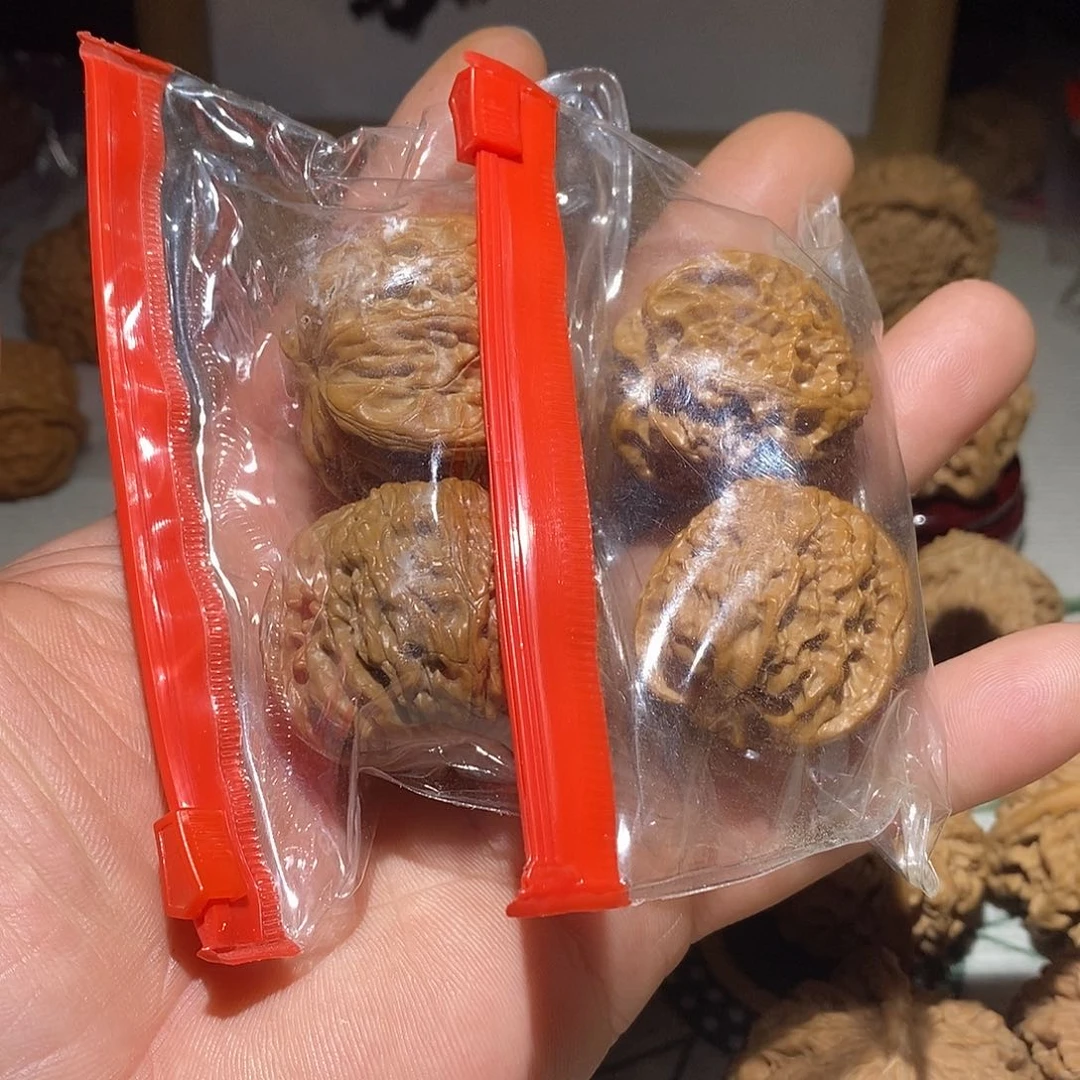 文玩核桃把件超****?31苹果园加磨盘