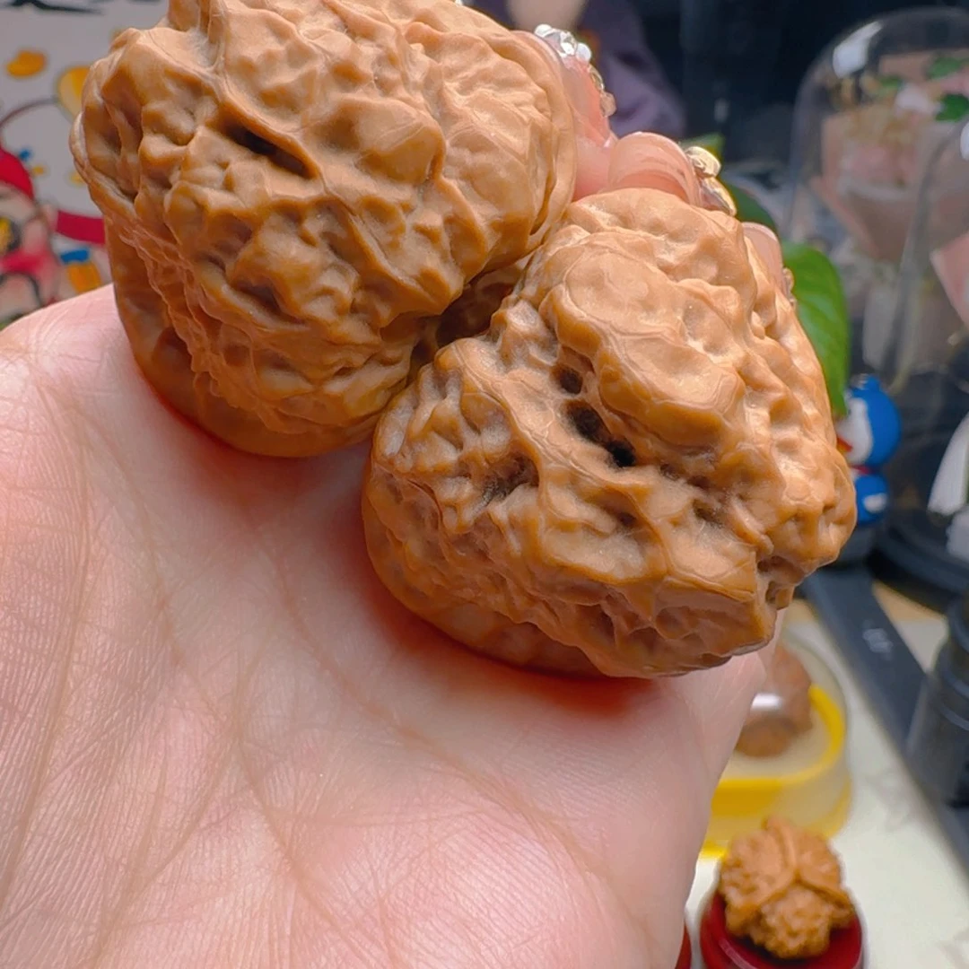 核桃把件39尺寸蛤蟆头