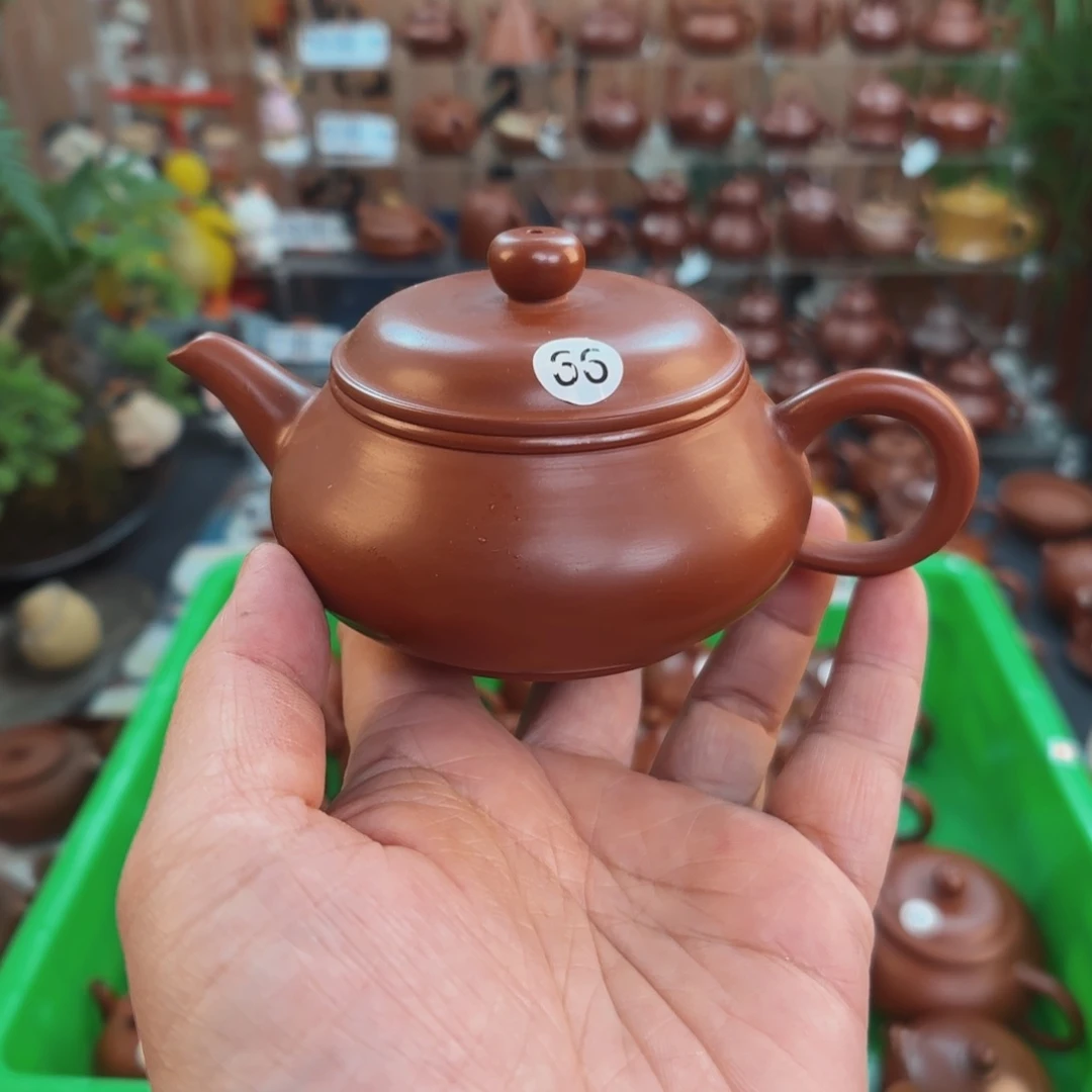 茶壶朱泥朱泥茶壶微瑕120C