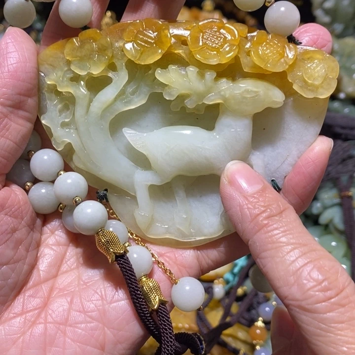 岫玉岫玉吊坠未镶嵌