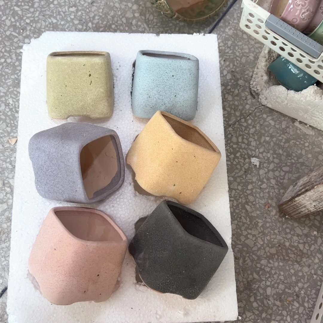 陶瓷多肉小花盆@@4