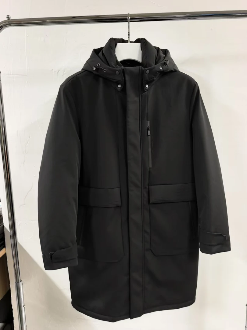 【品牌尾货】皮尔家男士一衣三穿中长款羽绒服PCA5290819