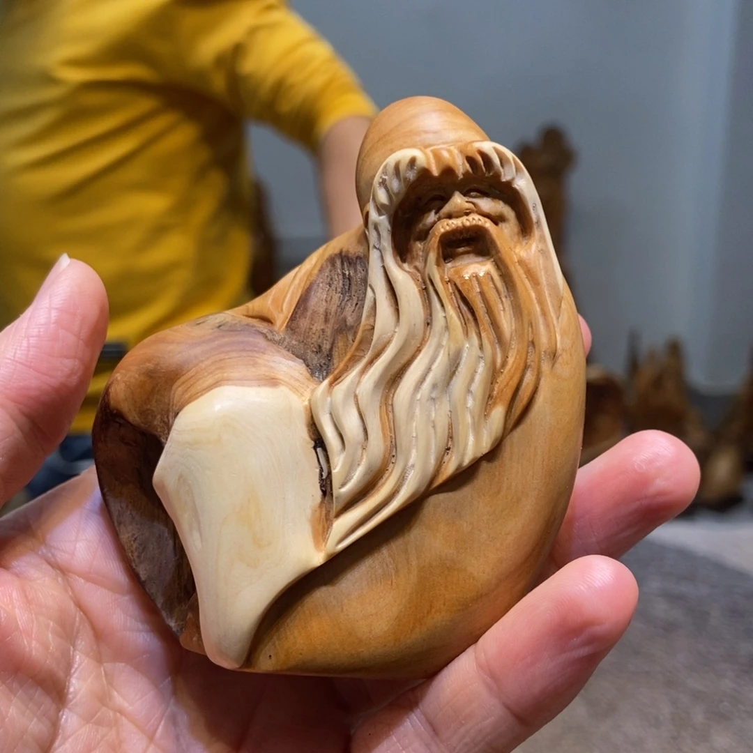 柏木（崖柏）太行崖柏根雕摆件