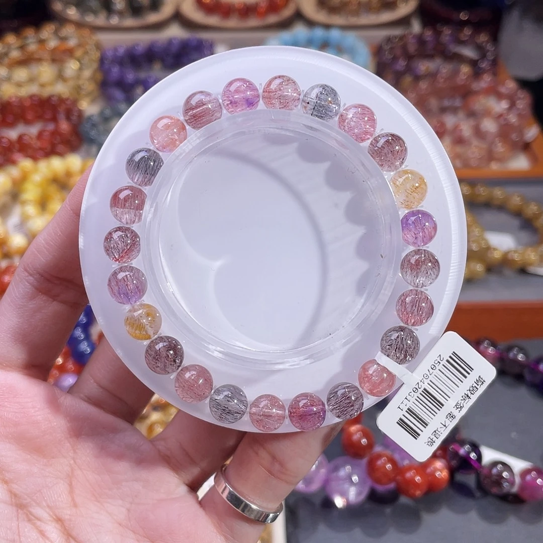 水晶手链未镶嵌糖果超七7.8