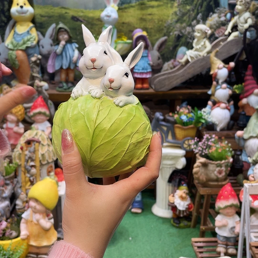 摆件花园摆件红红火火