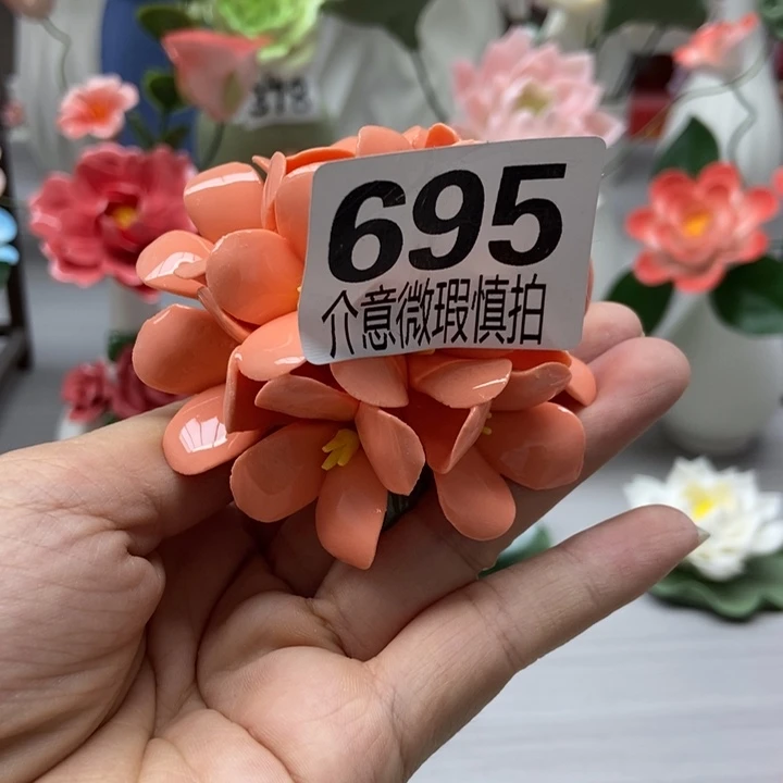 陶瓷手工制作陶瓷花