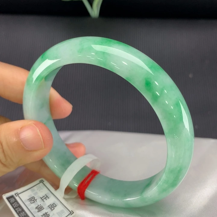 未镶嵌手镯翡翠正圈58