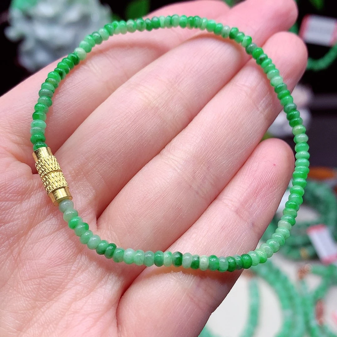 翡翠未镶嵌手链翡翠