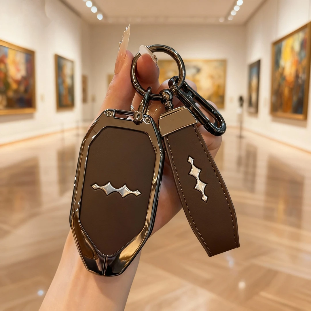 25款方程豹钛7钥匙套新钛7汽车用品高端全包保护改装锁匙壳扣男女