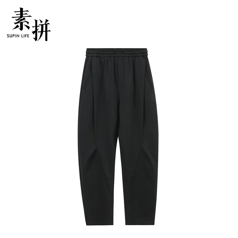 素拼休闲裤SPBXK511178AM