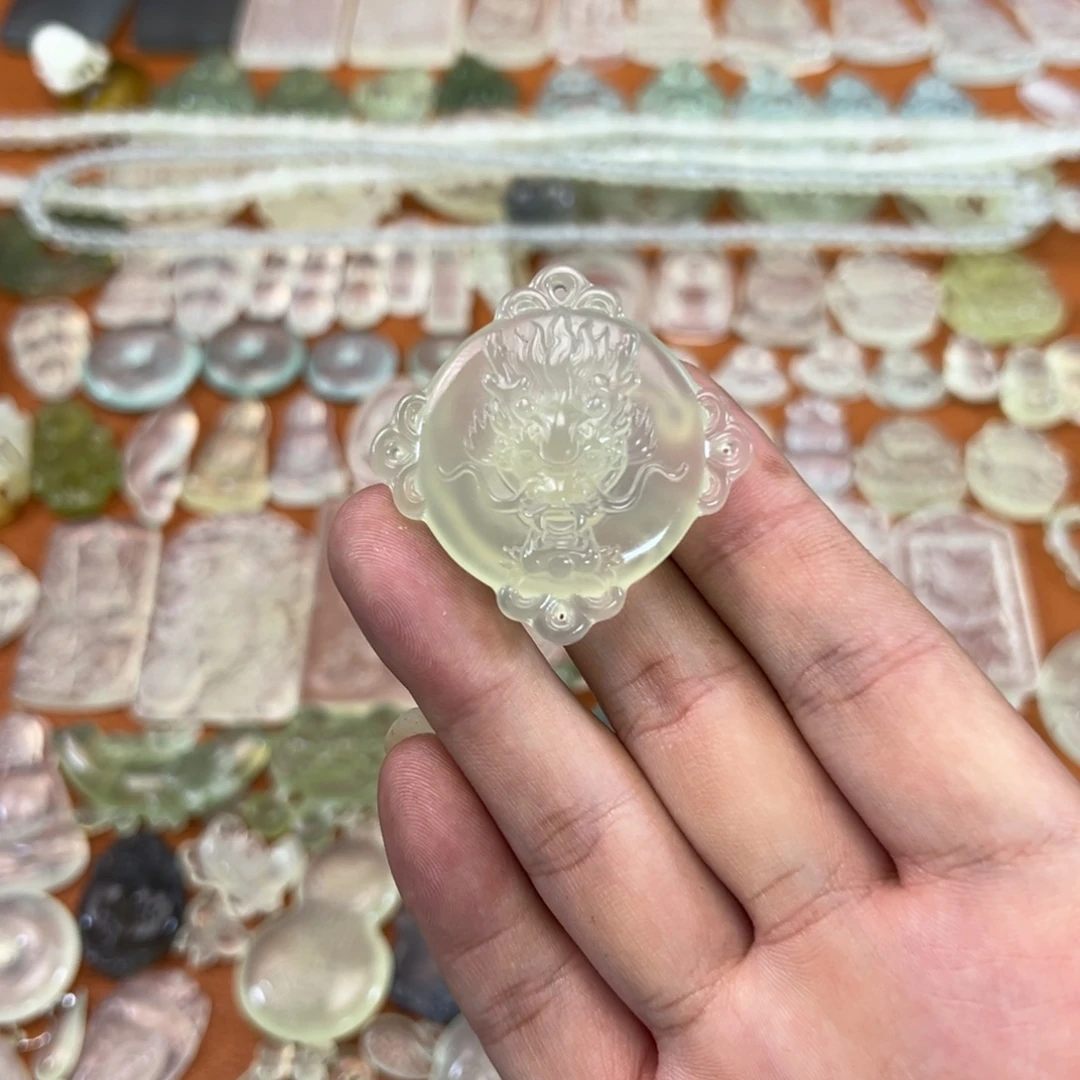 蛇纹石玉未镶嵌多样性随机发一