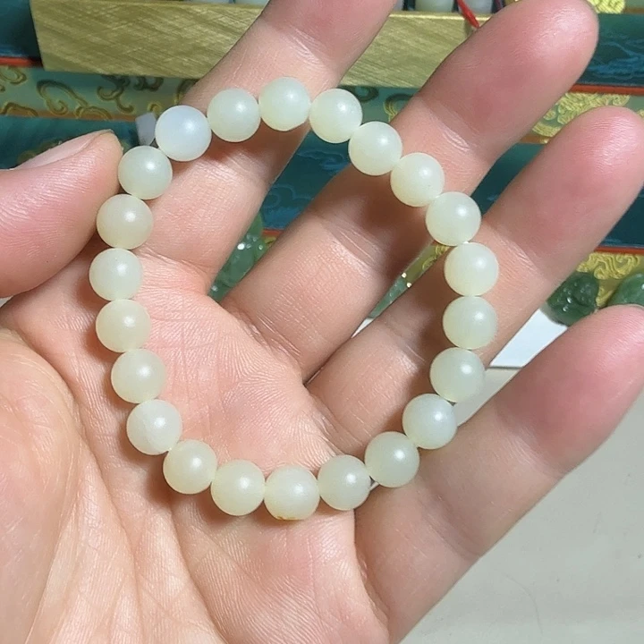 和田玉未镶嵌手串