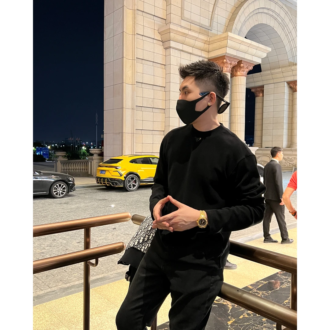 【轻暖柔系列】男士贴身内搭基础打底长袖百搭宽松时尚纯色圆领