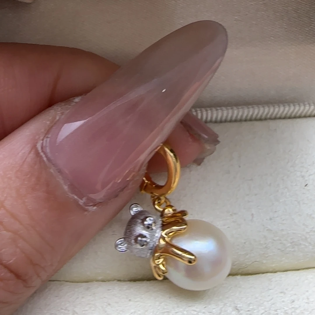 海水珍珠颈饰银S925镶嵌