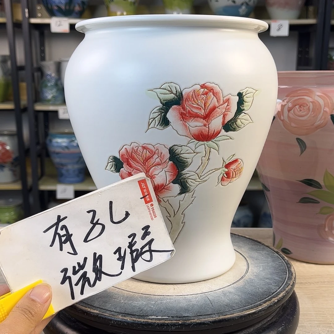 罐1xc景德镇陶瓷花盆