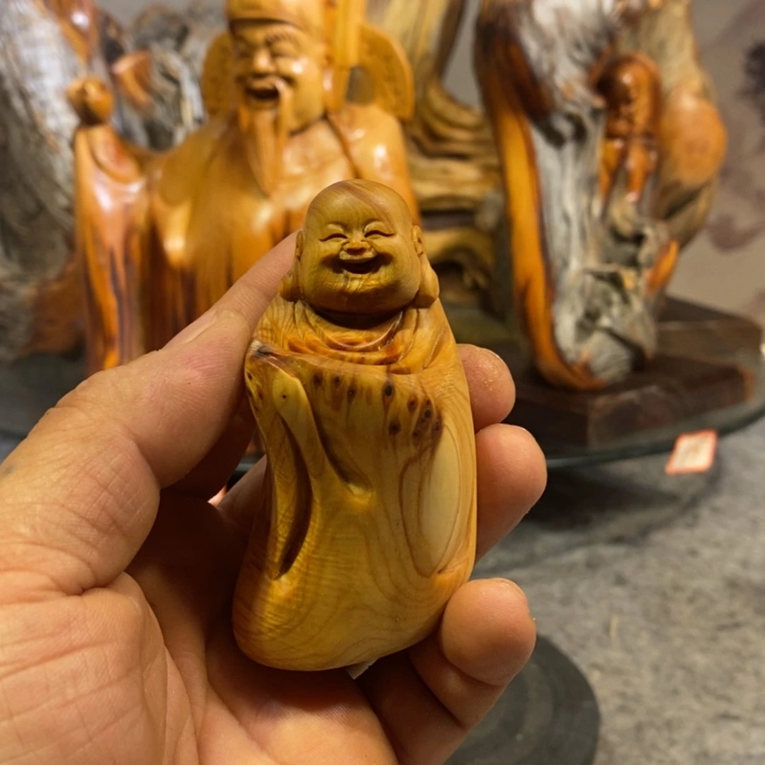 【闪购商品】柏木(崖柏)根雕木雕工艺品摆件家居手把件