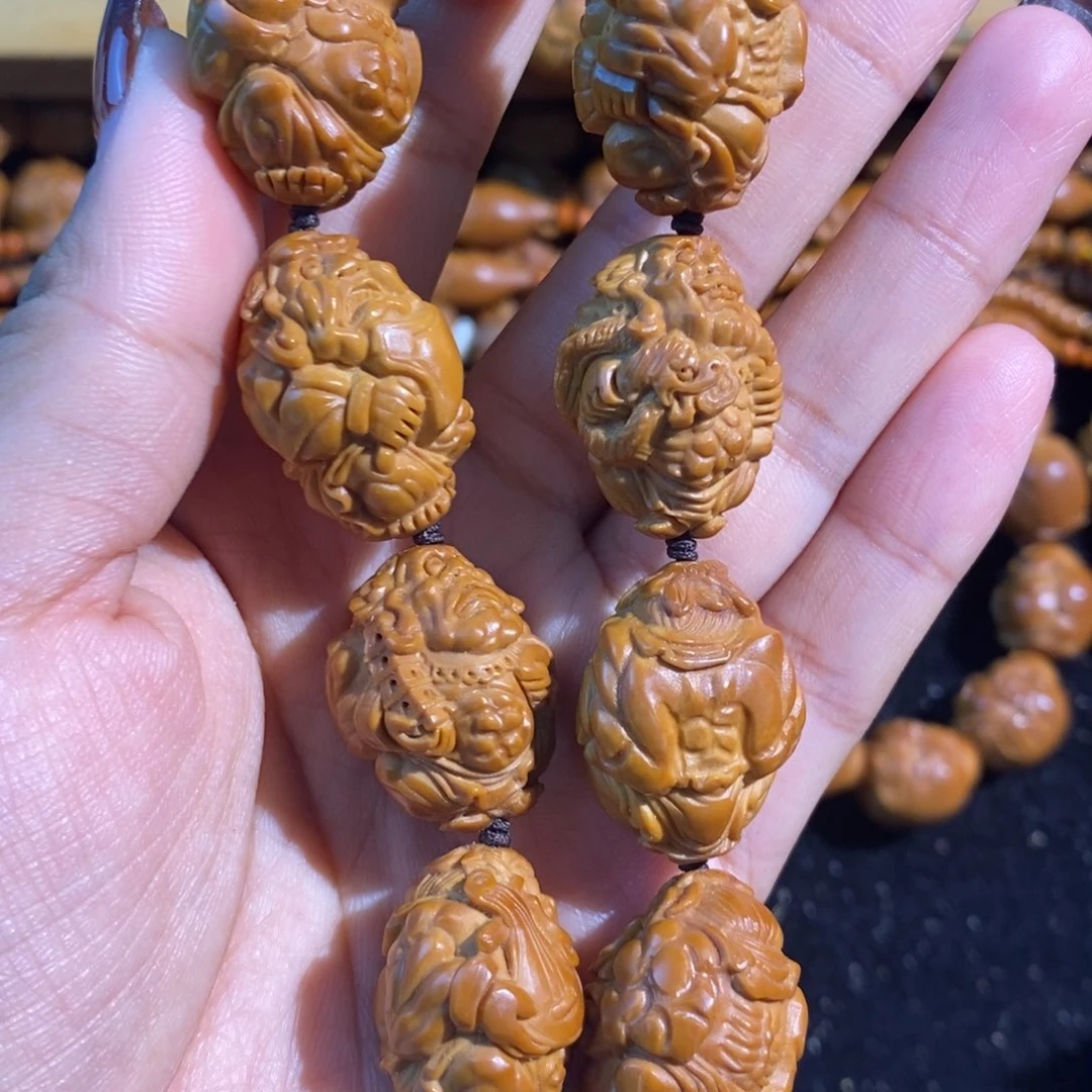 橄榄核手串/手链钟馗