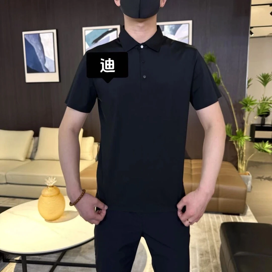 D-72号迪夏季休闲Polo衫短袖速干春季百搭卫衣修身上衣户外