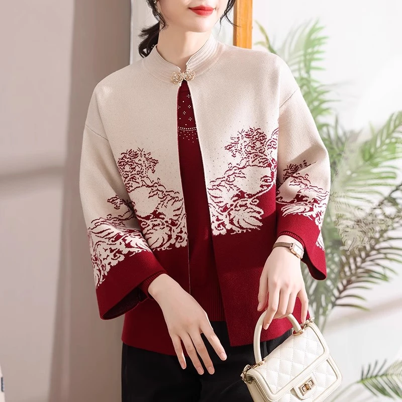 【小饼干专属】毛衣外套两件套P-X-ZCY6701 三色可选