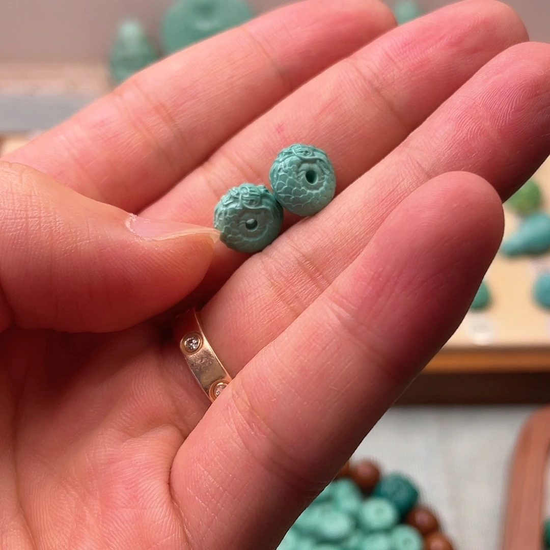 原生态湖北松配饰尺寸10