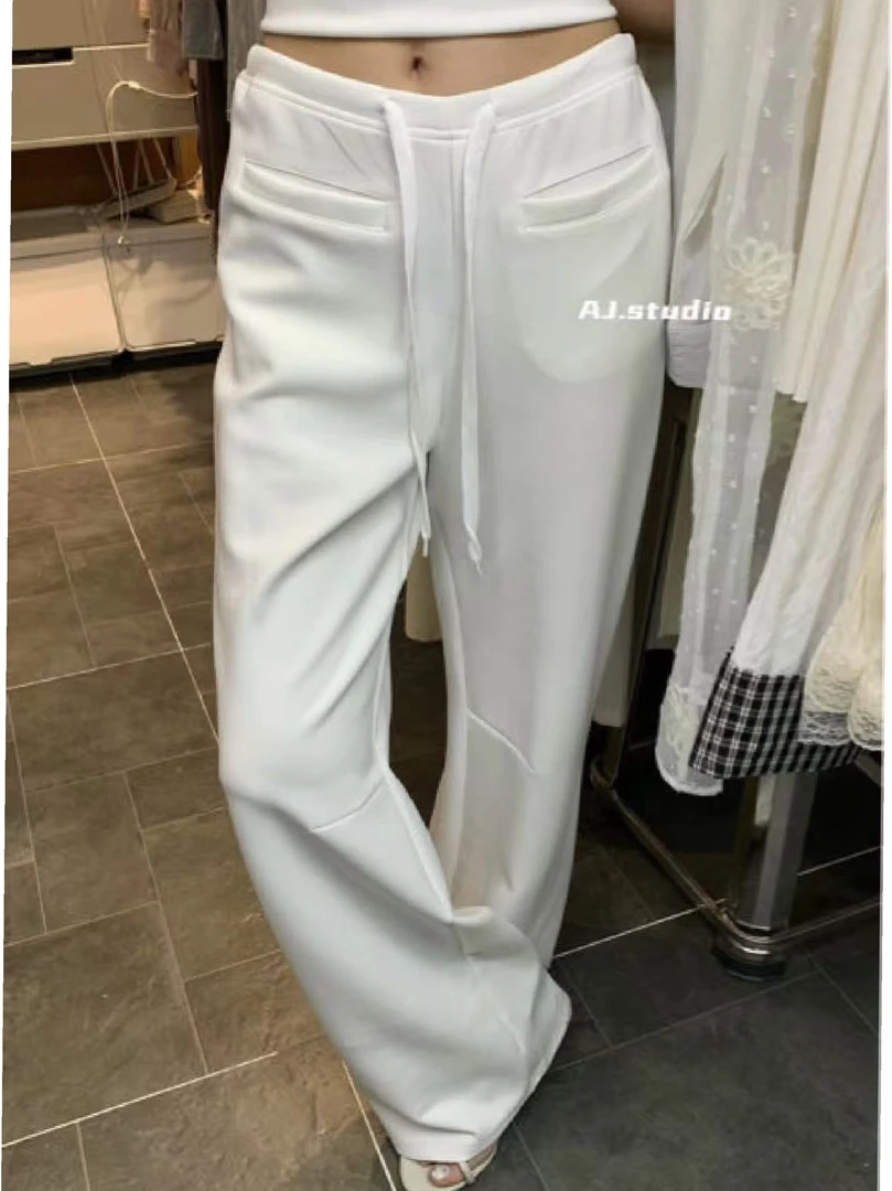 AJ 福（1aj95123#）同色系 百搭直筒的休闲裤 6-16