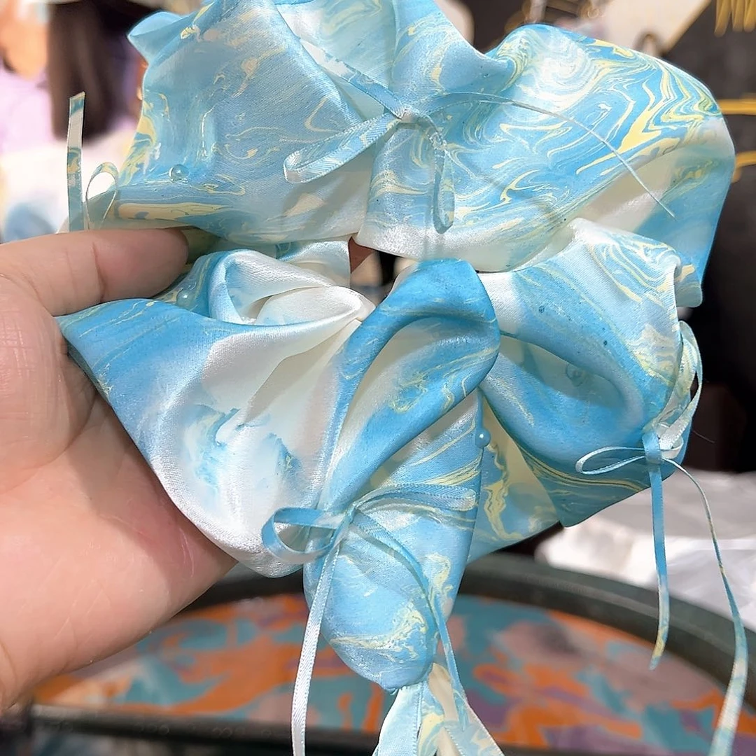 641水母发圈手作