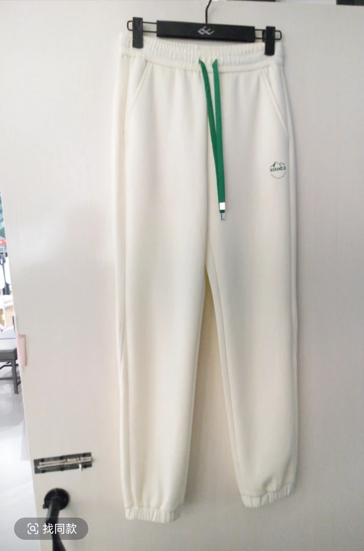 女士卫裤米白6462.黑6461
