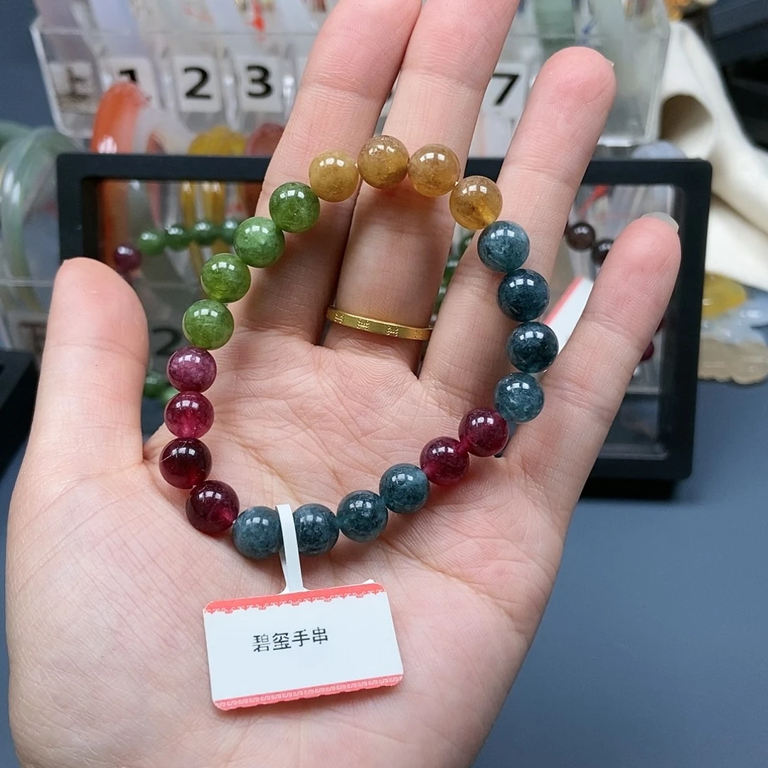 石英质玉手串未镶嵌22