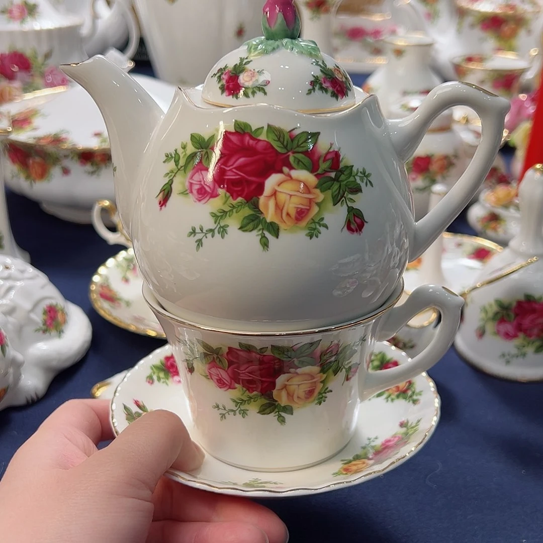 摆件中古美物 老镇玫瑰