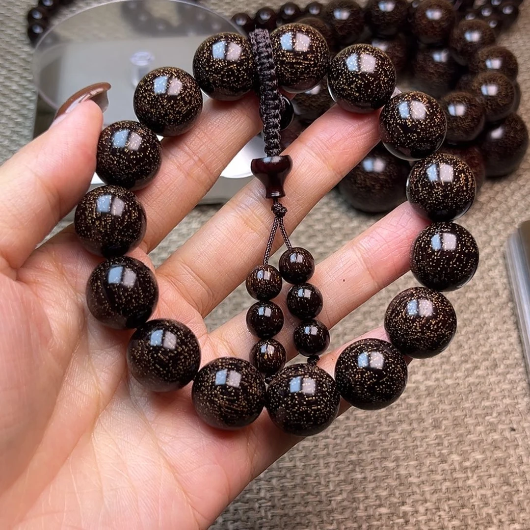 檀香紫檀（小叶紫檀）1.5 15颗爆星