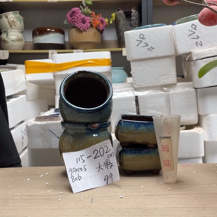 粗陶多肉花盆微瑕202