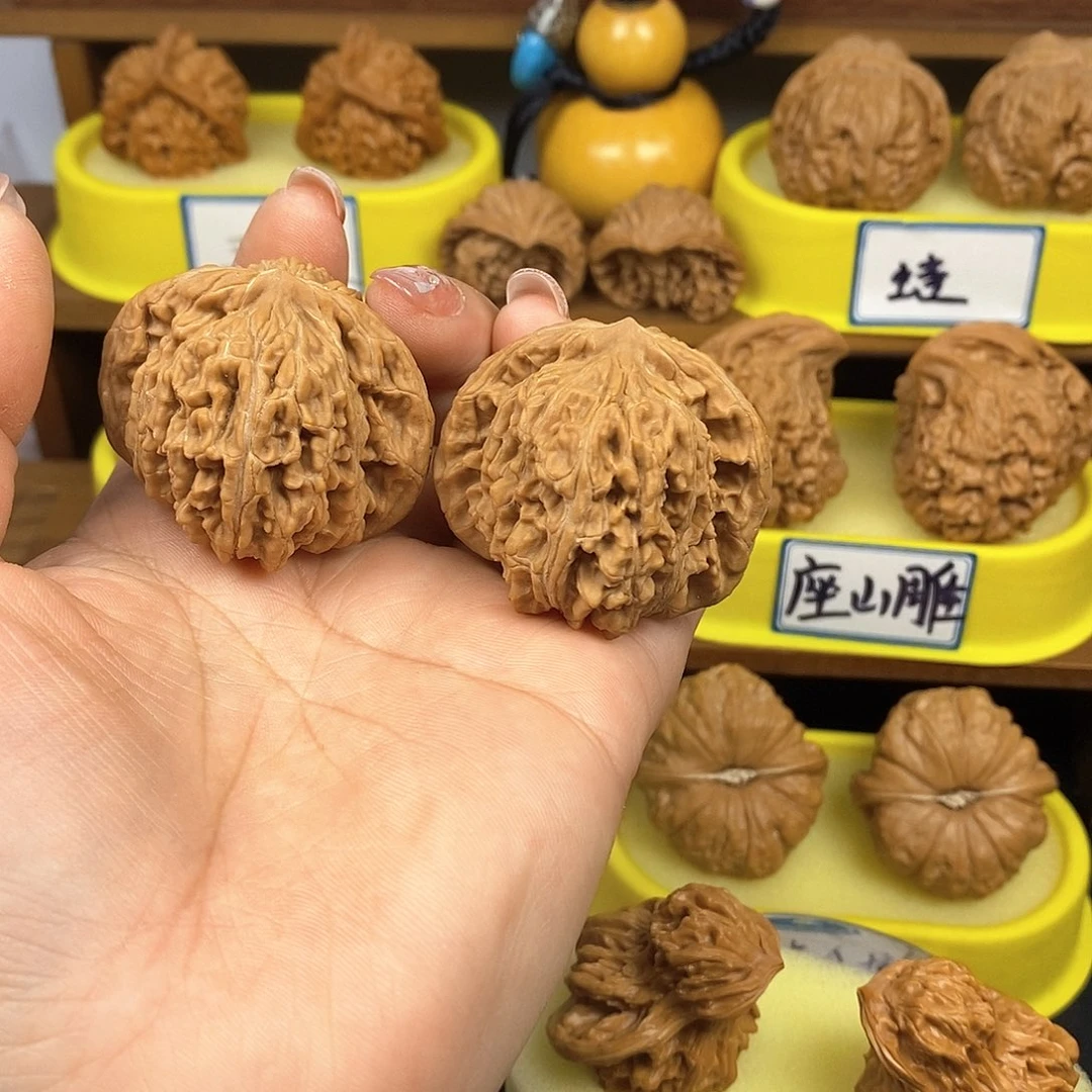 核桃四座楼 文玩/木作/... 文玩把件