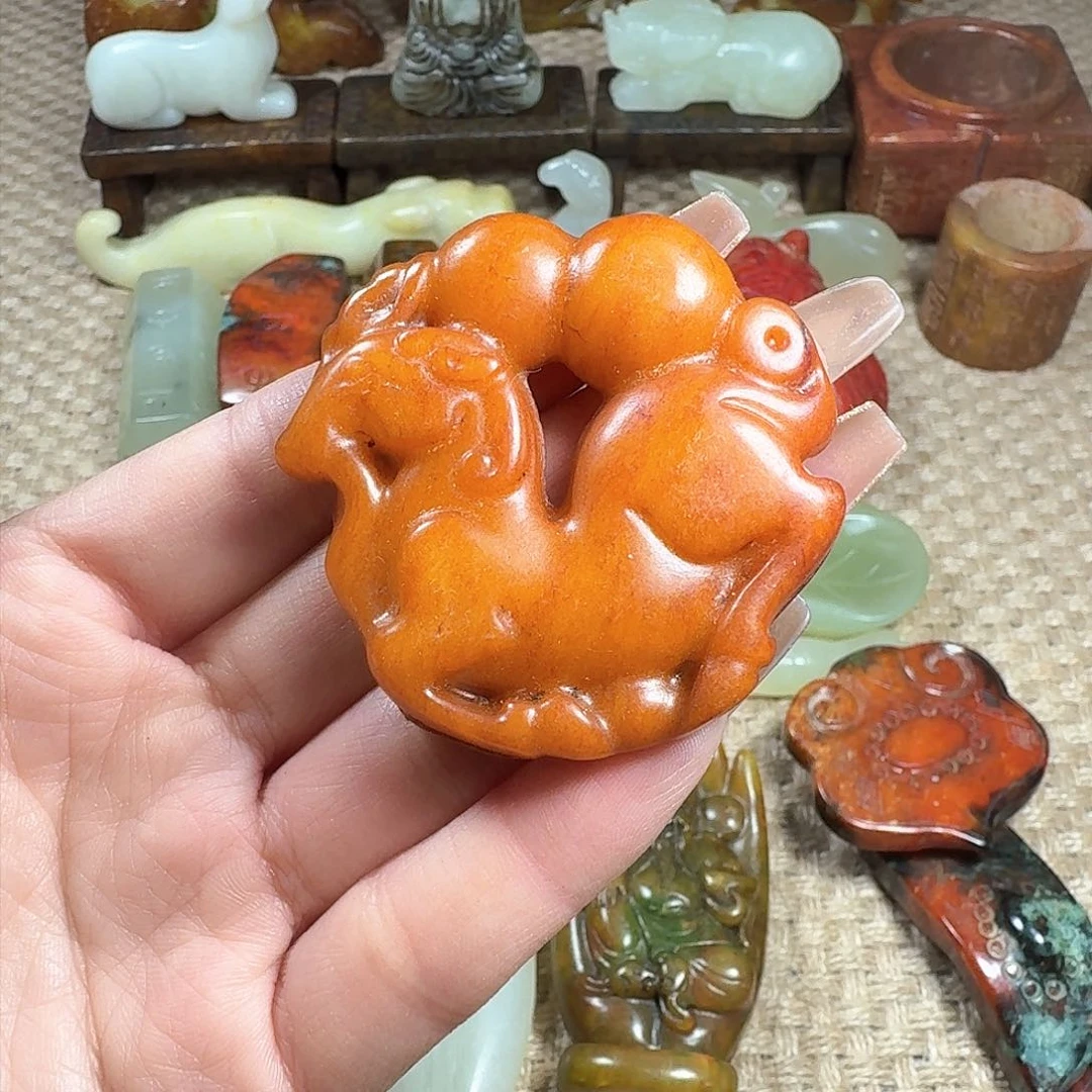 白玉菩提吊坠挂件