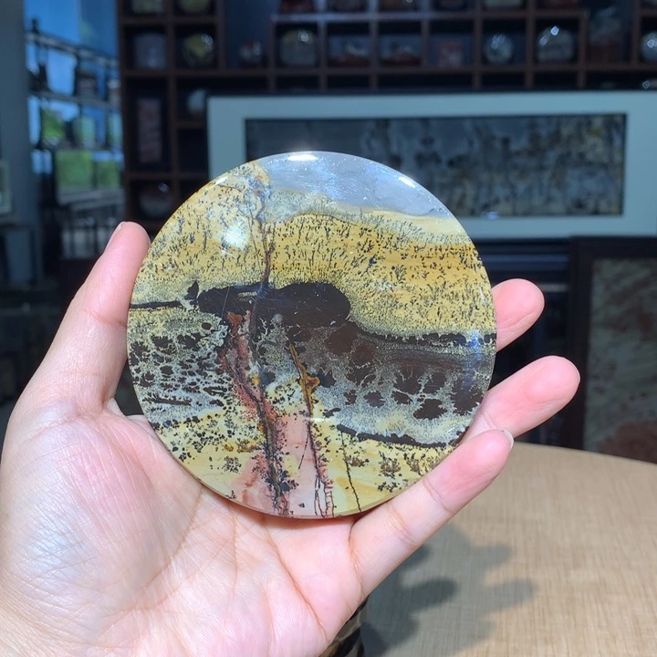 广西国画石摆件，观赏收藏