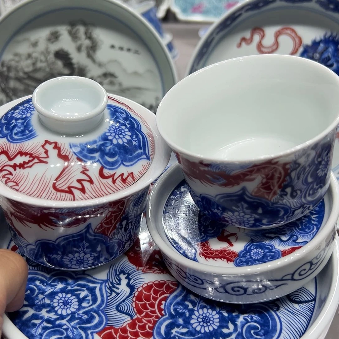 瓷片景德镇高端瓷器茶具