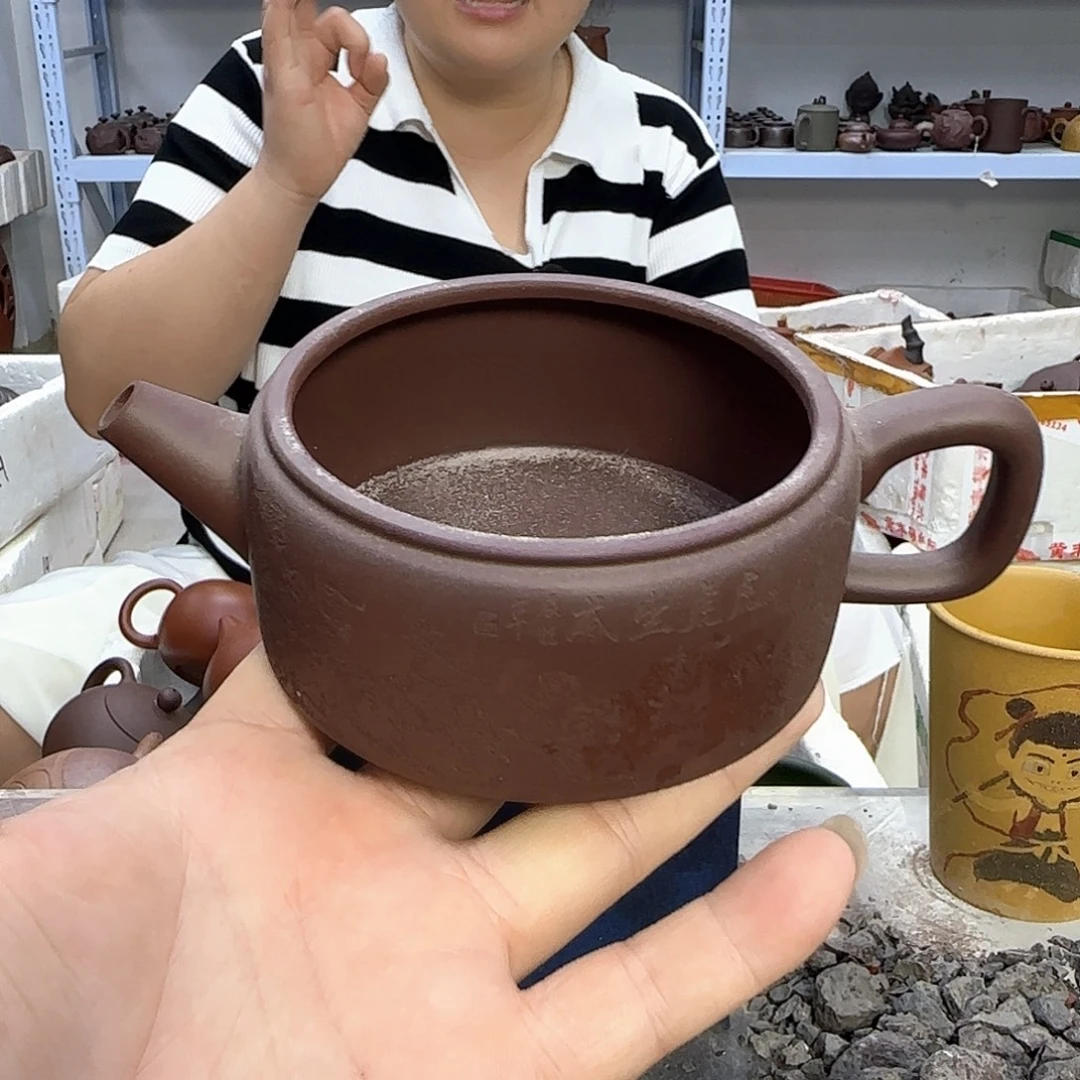 茶壶紫砂宜兴紫砂壶瑕疵处理