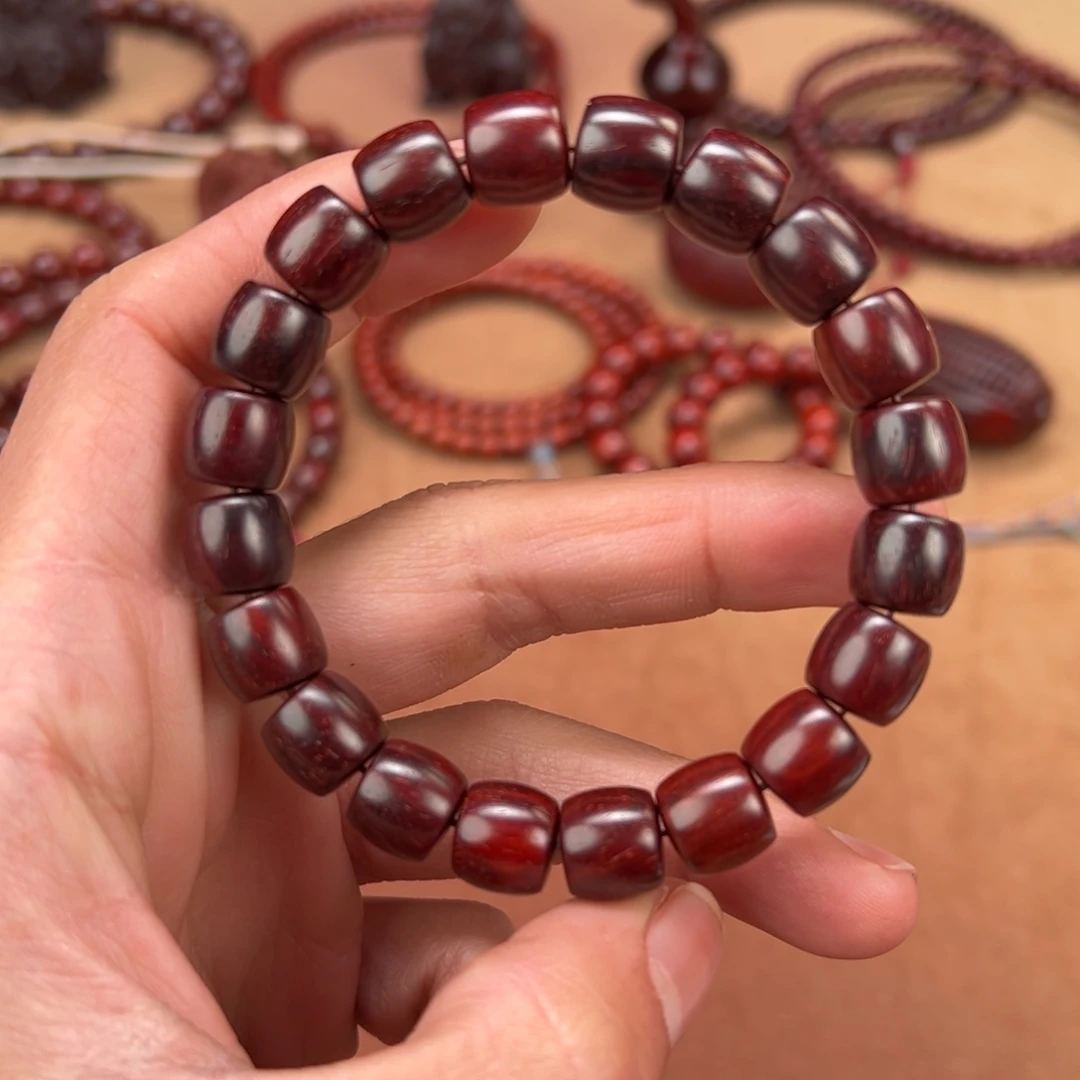 檀香紫檀（小叶紫檀）手串/手链10x11直切，99款