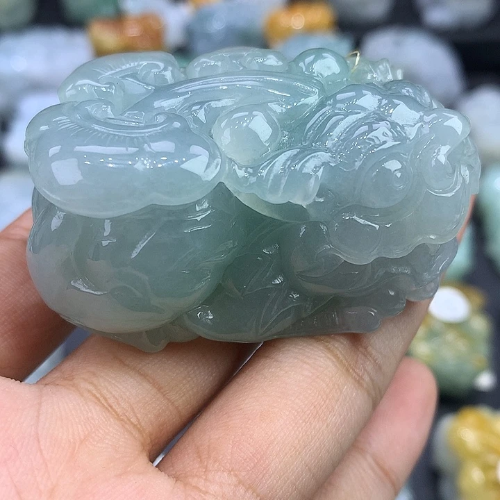 翡翠未镶嵌颈饰天然缅甸翡翠