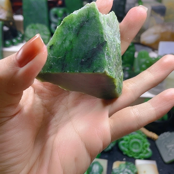 未镶嵌和田玉珠宝半成品
