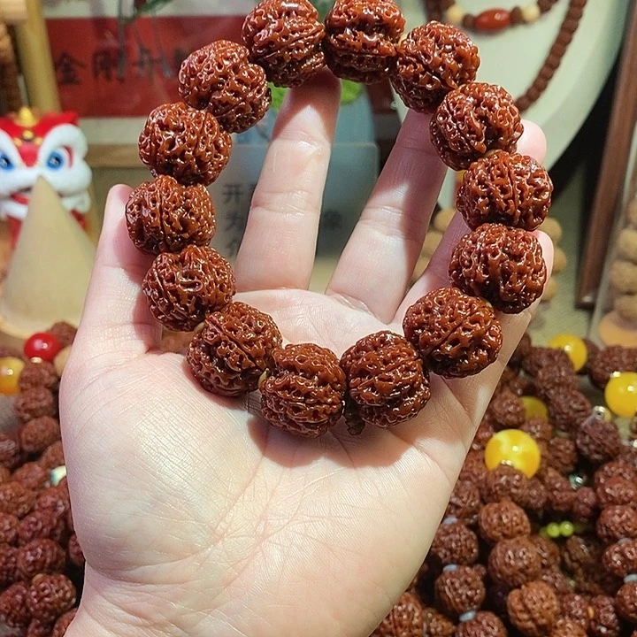 金刚菩提手串深*丶235手串玉华