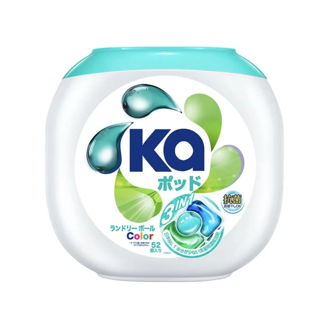 【会员商店】王子Ka 3合1洗衣凝珠（护色）832g（52粒）