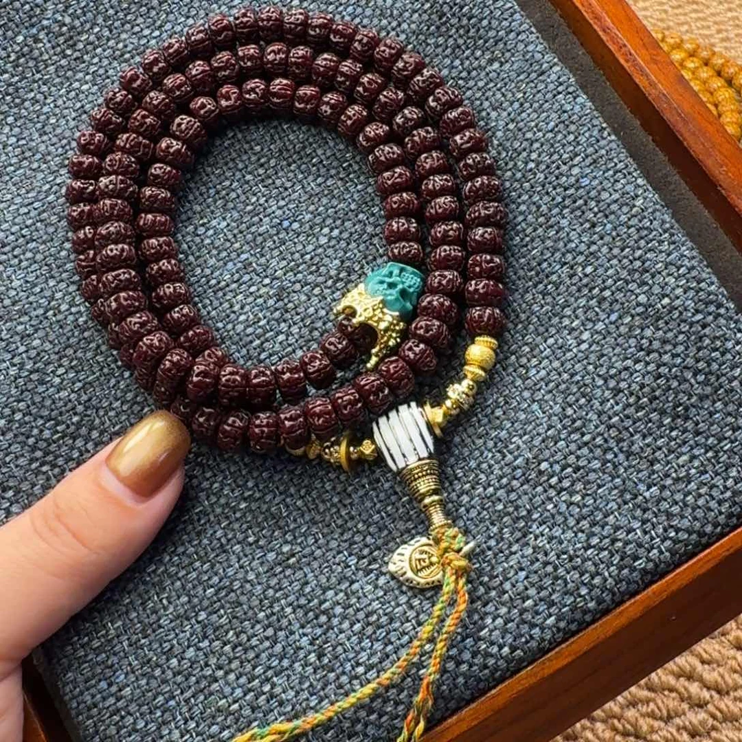 金刚菩提吊坠黑金