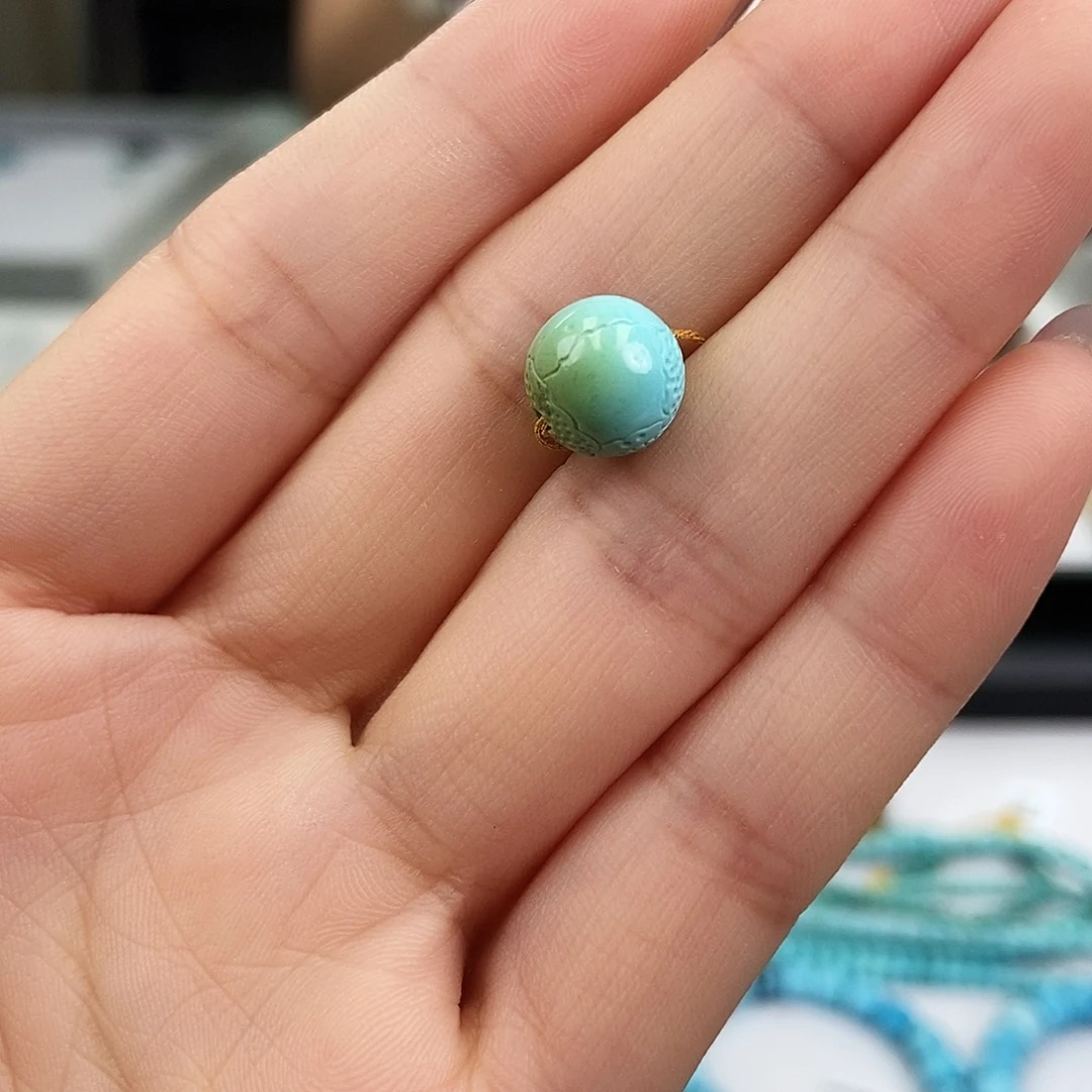 合金绿松石珠宝奇石